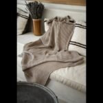 Minkštas ir švelnus kūno rankšluostis „Waffle” Rudas