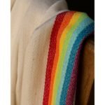 Dailus, natūralios medvilnės rankšluostis Rainbow