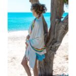 Universalus rankšluostis iš bambuko Rainbow