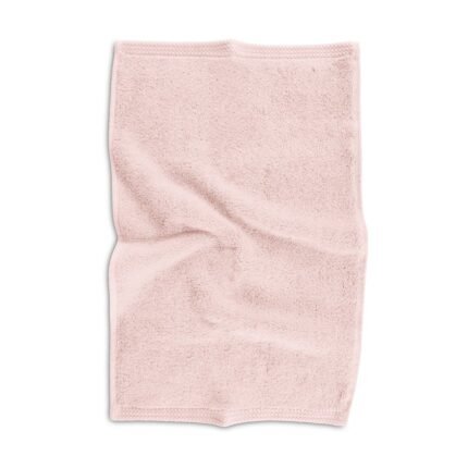 Švelnus šviesiai rožinės spalvos „Delux“ rankšluostis