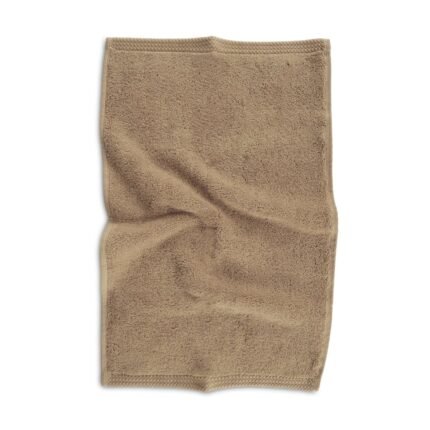 aukštos kokybės medvilnės, 550 g/m² tankio rankšluostis DELUX TISECO rudas