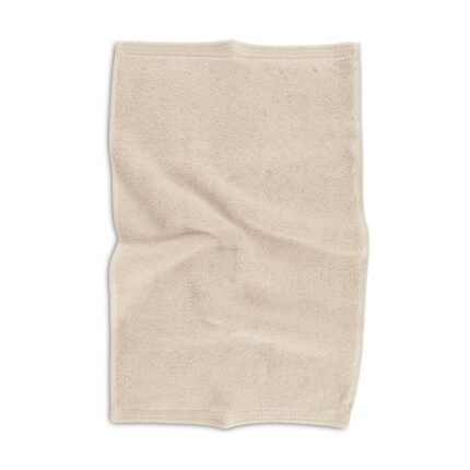 Elegantiškas smėlio spalvos „Delux“ rankšluostis