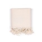 Baltos spalvos pestemalis (tradicinis turkiškas rankšluostis)