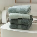 Žalios spalvos „Royal Touch“ rankšluostis