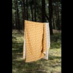 Žakardinis dvipusis rankšluostis PIED-DE-POULE 100x180