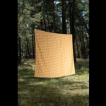 Žakardinis dvispalvis rankšluostis PIED-DE-POULE 100x180