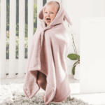 Baby Cape rankšluostis kūdikiui – Oeko-Tex® sertifikuotas, saugus jautriai odai ir be kenksmingų medžiagų