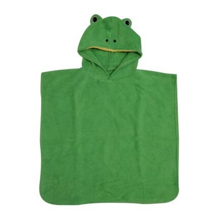 Vaikiškas pončas „Varlė“ iš 100 % ekologiškos medvilnės – švelnus, saugus ir pritaikytas laisvam judėjimui