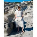 Vyriškas pončas „Rainbow“ – lengvas, greitai džiūstantis, iš bambuko ir medvilnės, idealus paplūdimiui ir po treniruotės