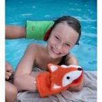 Prausimosi pirštinė „Lapė“ – žaismingas dizainas ir švelni ekologiška medvilnė kasdienėms maudynėms