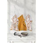 Virtuvinis rankšluostis „Essentials“ iš 100 % poliesterio – natūralaus dizaino ir puikios drėgmės sugerties