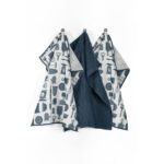 Poliesterinis rankšluostis „Essentials“ mėlynos spalvos – jaukus ir praktiškas virtuvės akcentas