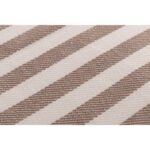 „Myrna“ virtuvinių rankšluosčių rinkinys rudos spalvos, 100 % medvilnė, juostelės ir vaflinė tekstūra, ilgaamžės spalvos.