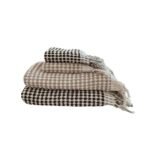 Rankšluostis „Pom pom” Rudas (taškeliais) - Image 6