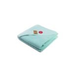 Vaikiškas rankšluostis su gobtuvu Žydras